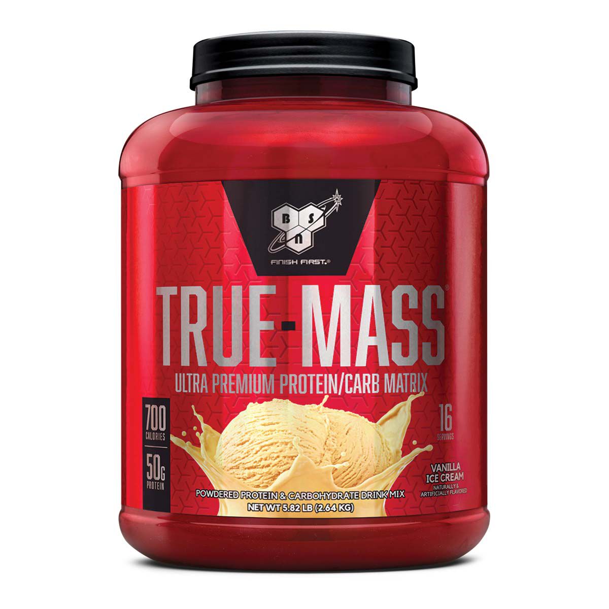 True-Mass&reg; - Vanilla Ice Cream (16 Servings) Vanilla Ice Cream | GNC
